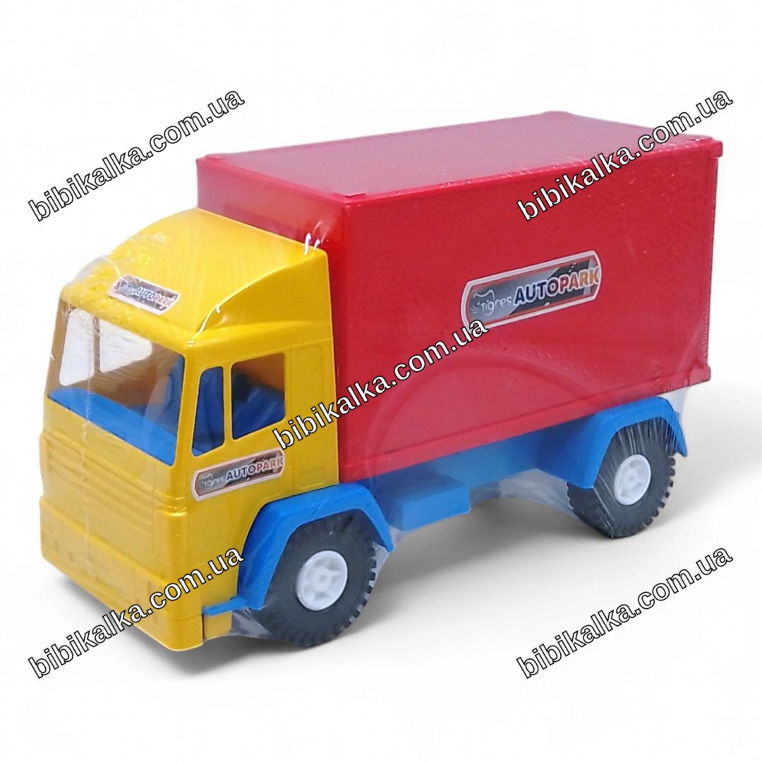 Пластикова вантажівка-контейнеровоз Mini truck Wader розміром 10х14х24 см для гри вдома та на вулиці