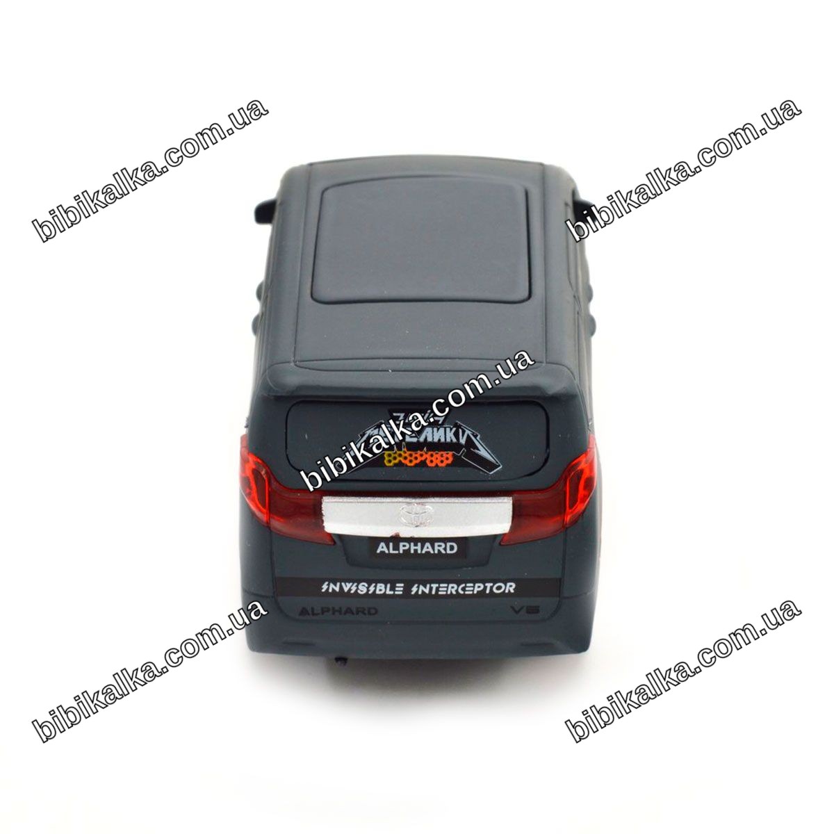 Машинка металлическая TechnoDrive Toyota Alphard серии Шевроны Героев масштаб 1:43 с открывающимися дверцами для коллекционирования