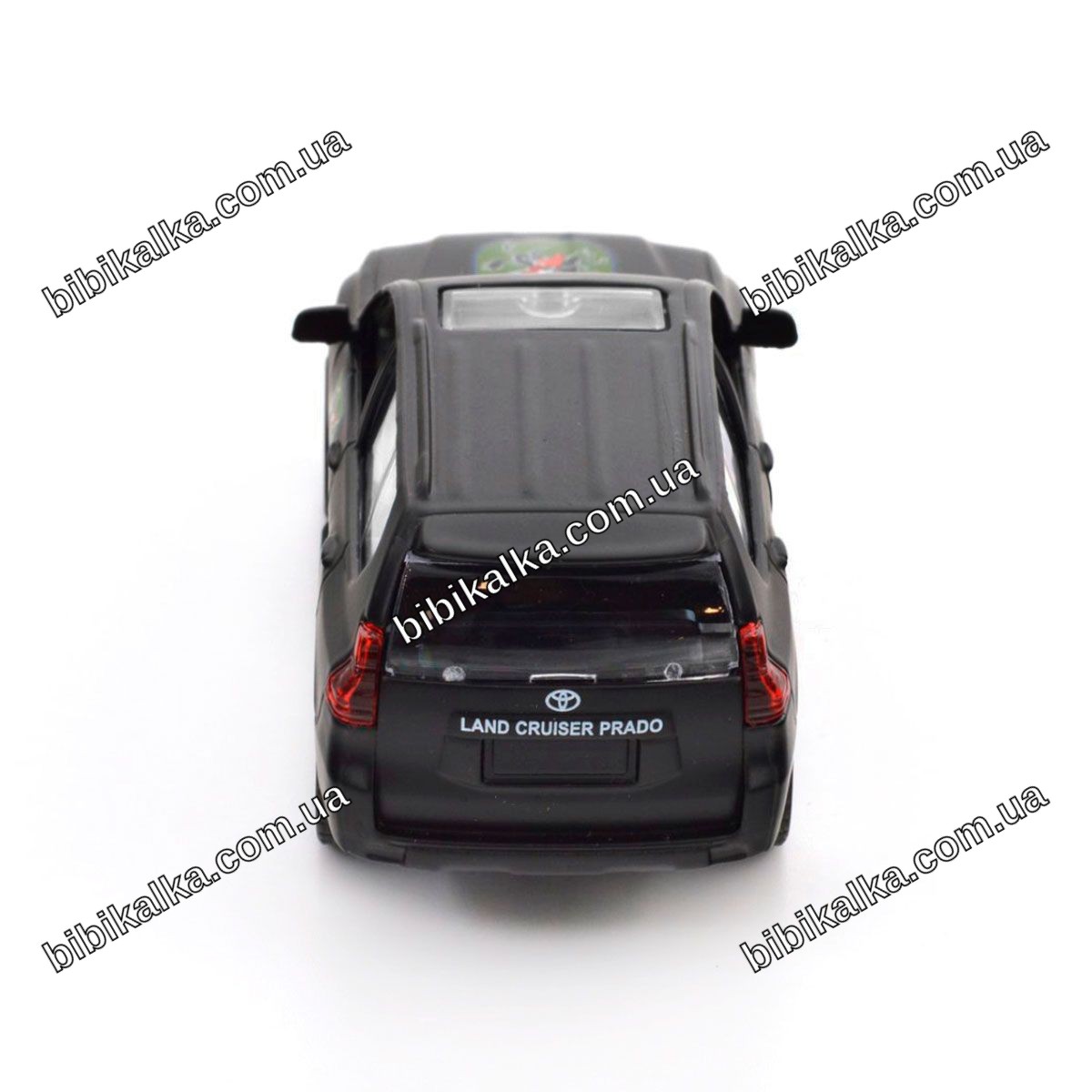 Машинка металлическая Toyota Land Cruiser Prado 110 ОМБР TechnoDrive масштаб 1:43 с открывающимися дверцами для коллекционирования и игры