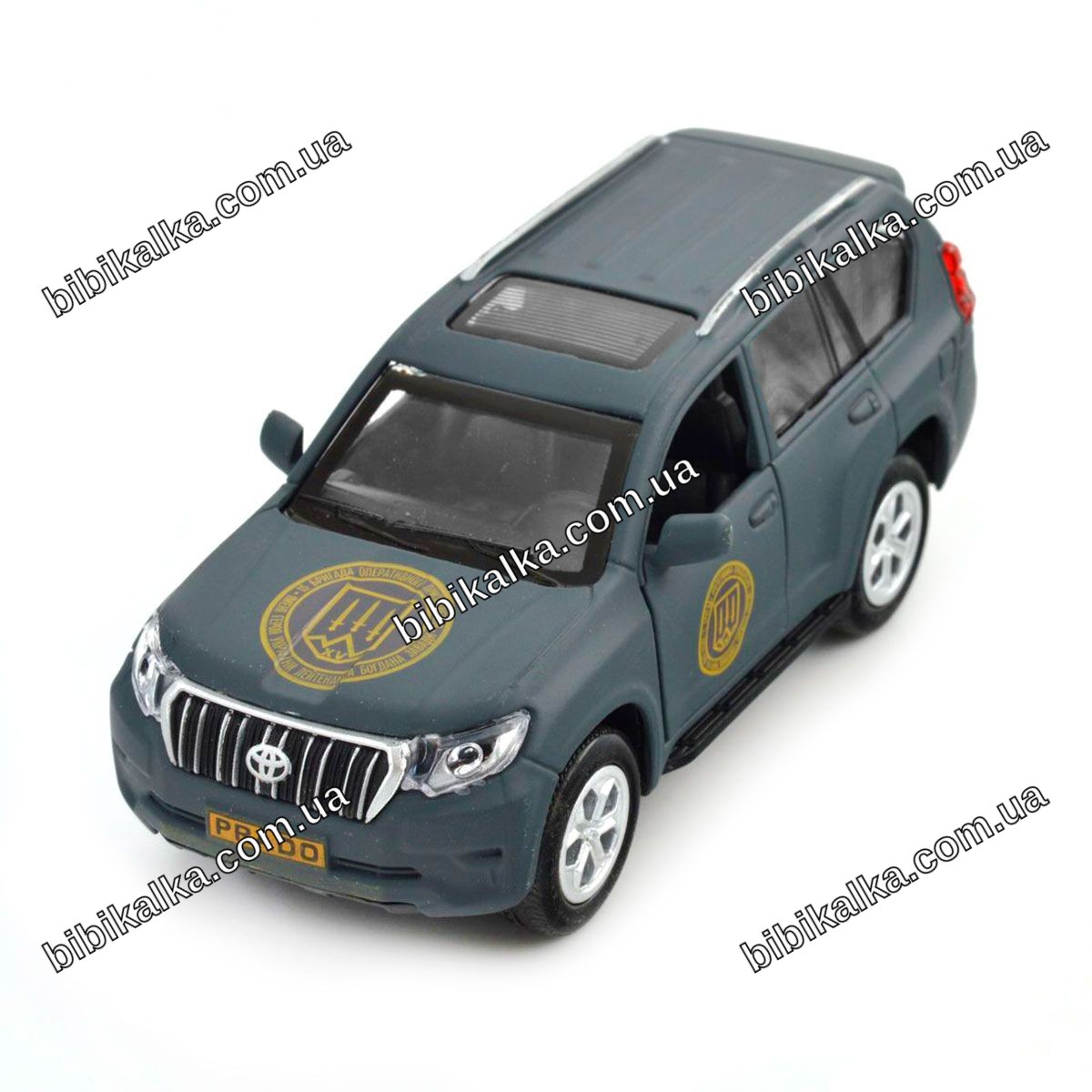 Машинка металева Toyota Prado Кара Даг TechnoDrive інерційна з відкривними дверцятами 11х4х4 см для колекціонерів