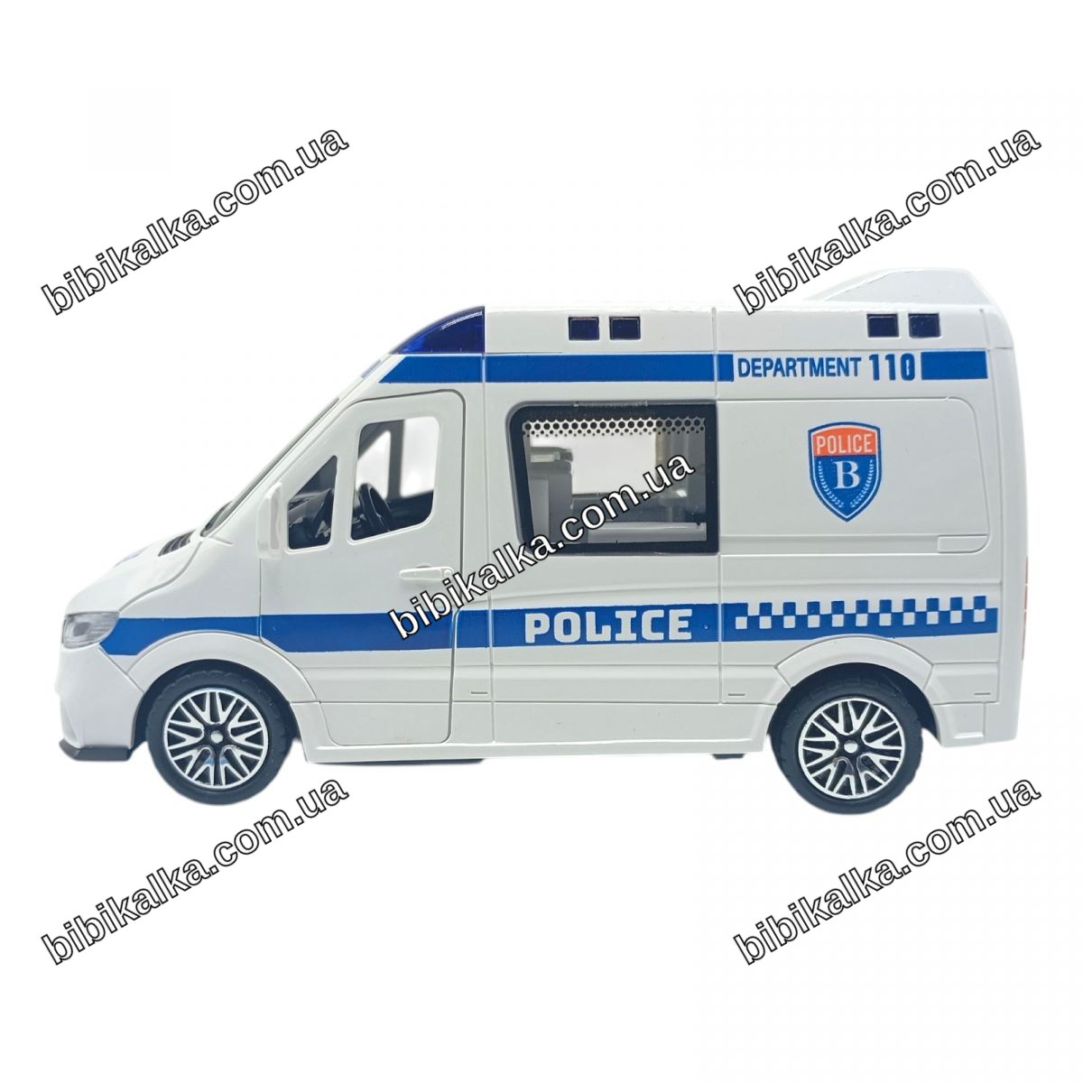 Игрушечный автобус Полиция ChenLu Toys – транспорт для детей, развивающий воображение и мелкую моторику