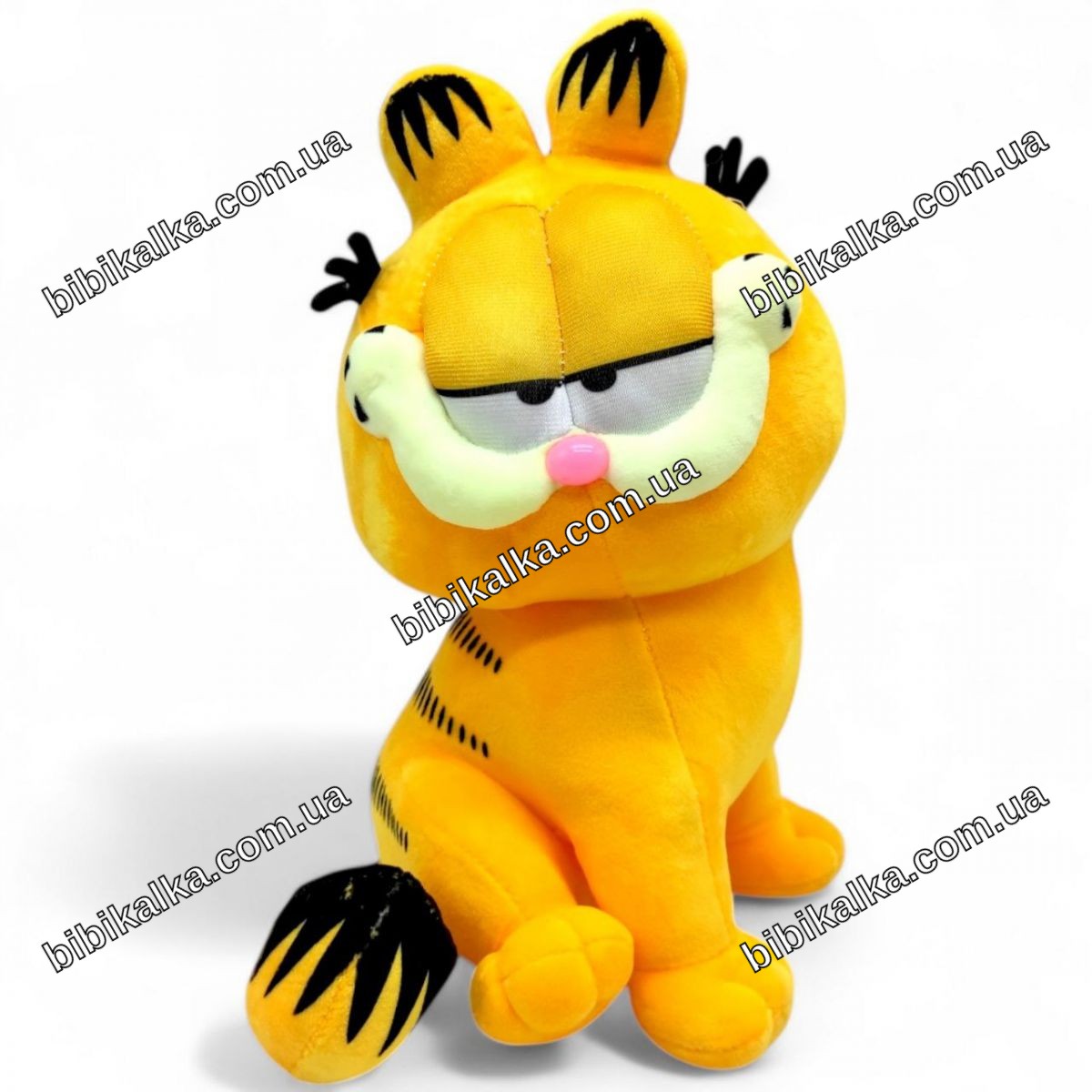 Мягкая игрушка Garfield 27 см MIC — пушистый Гарфилд для детей от 3 лет, комбинированный материал, вес 250 г