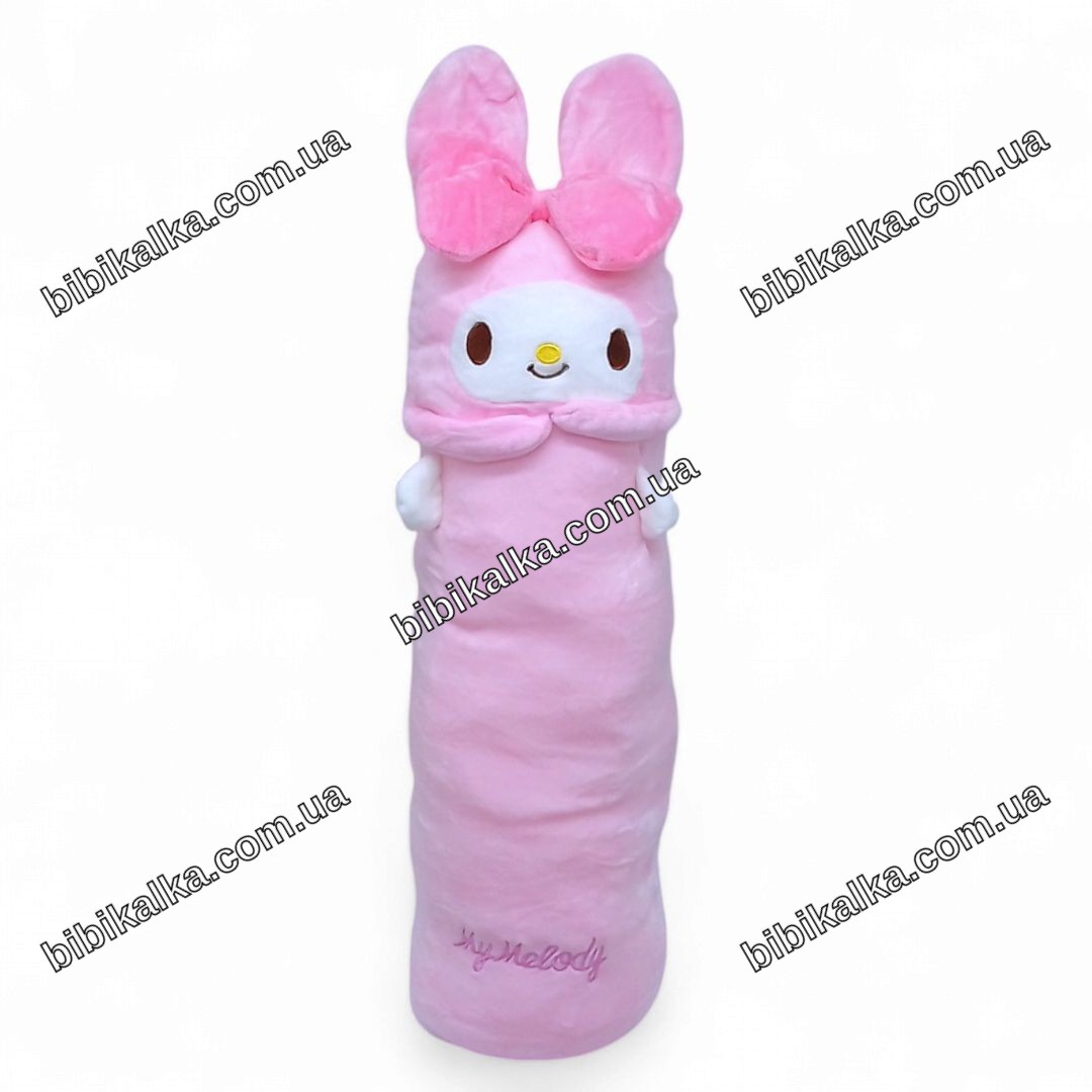 Мягкая игрушка-подушка Sanrio My Melody 55 см розовая из комбинированных материалов для детей от 3 лет