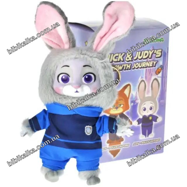 Игрушка-сюрприз мягкая брелок Zootopia 2 сезон 20 см в коробке для детей от 3 лет, компактная