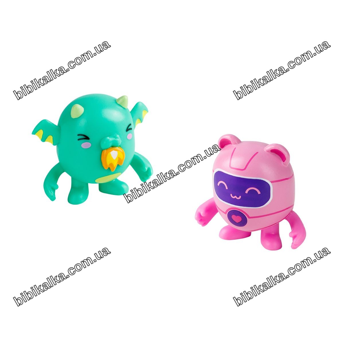 Набор фигурок Pinata Smashlings: Забавные герои 3 шт, высота 4 см, из резины, для детей от 3 лет, коллекционирование