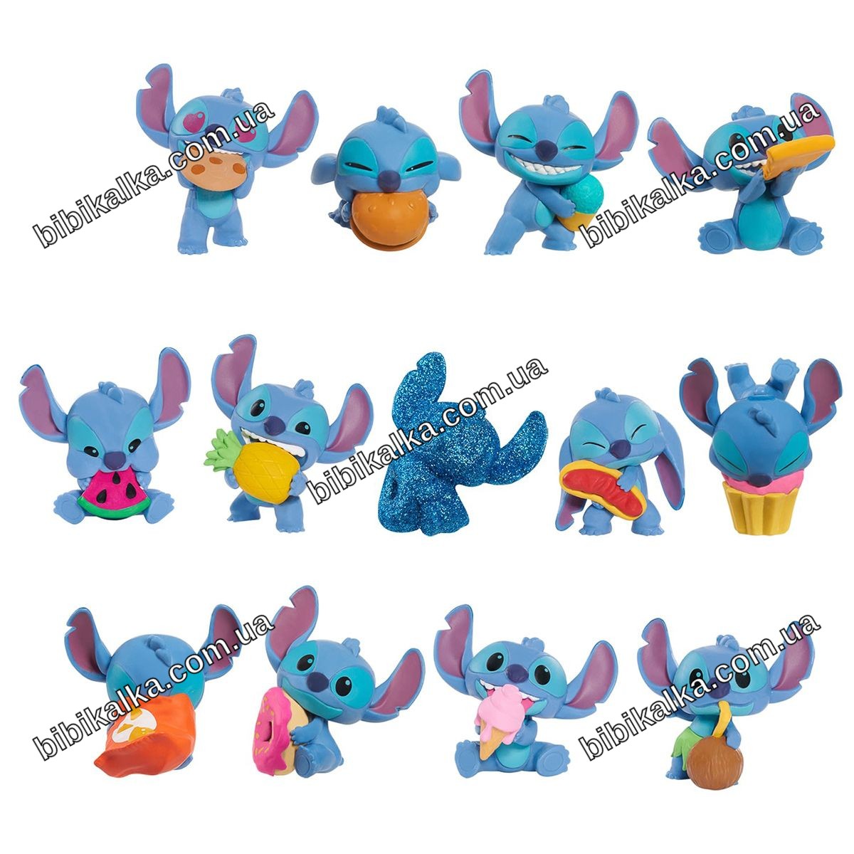 Фігурка-сюрприз STITCH Feed Me – Стіч зі смаколиками у капсулі для колекціонування та подарунка
