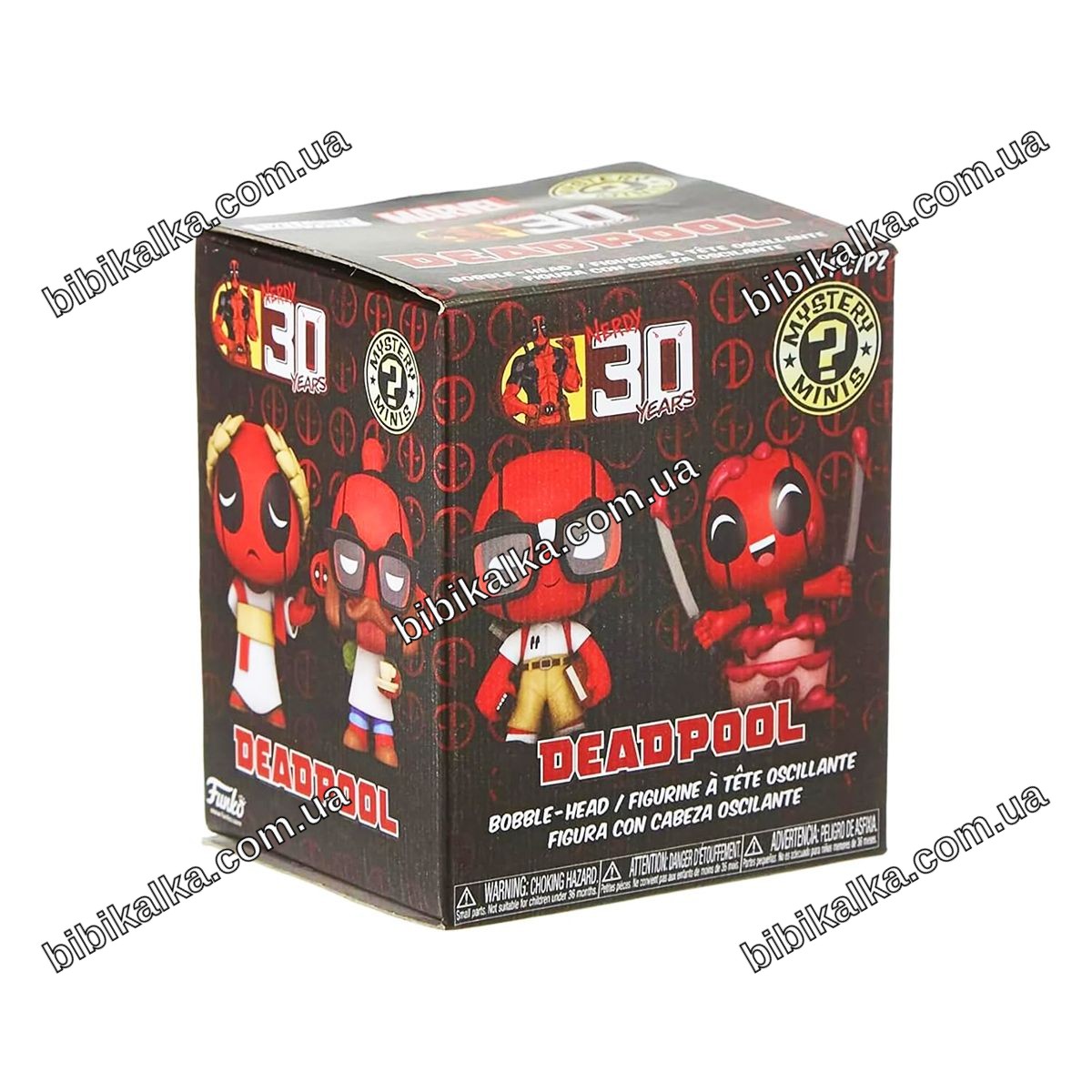 Фигурка Funko Mystery Minis Дэдпул – коллекционный сюрприз, высота 7 см, винил, одна из 12 моделей для коллекционеров и фанатов Marvel