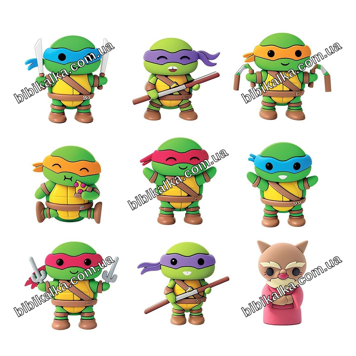 Фігурка-сюрприз Cool Things TMNT Черепашки-ніндзя в сліп-пакеті, ПВХ, від 3 років