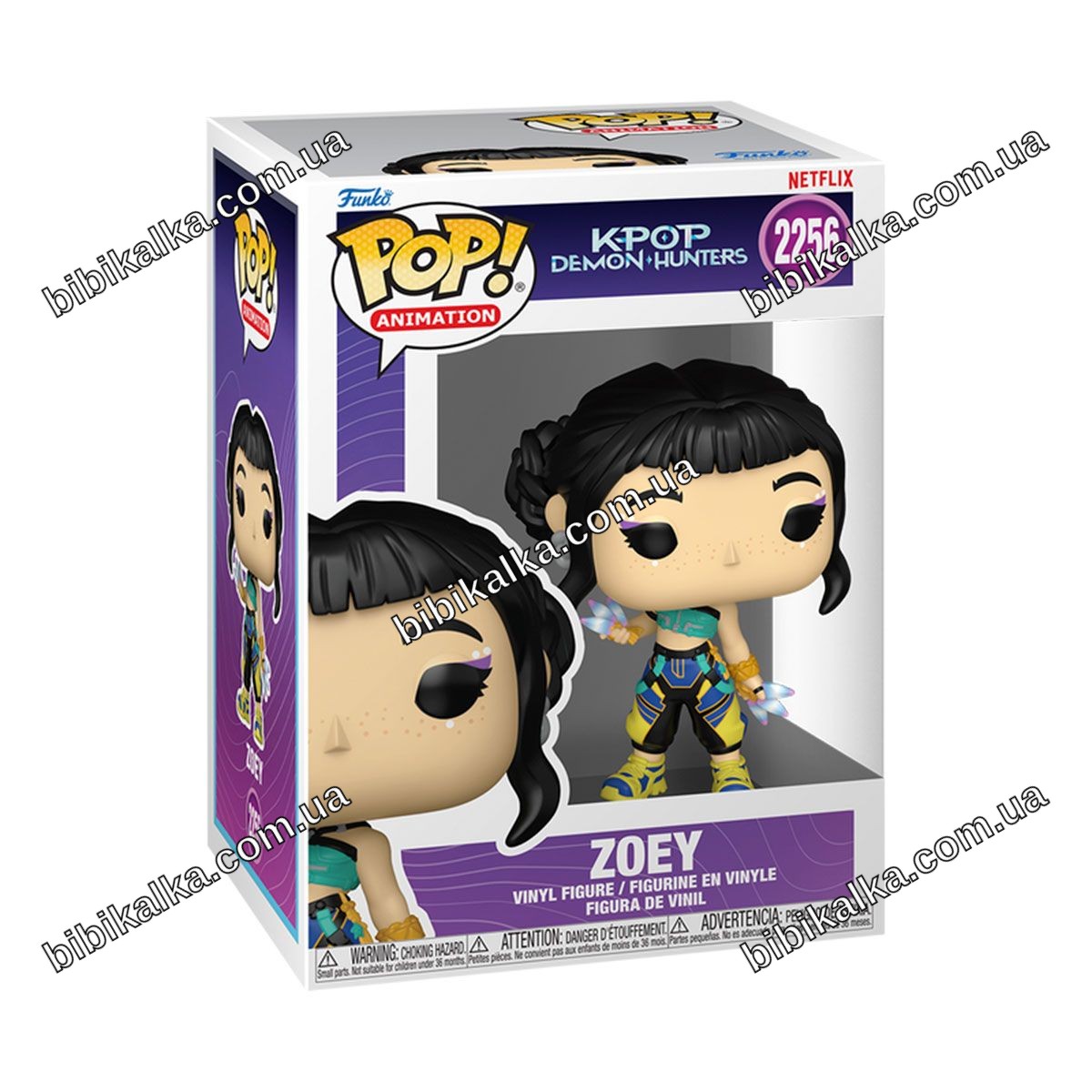 Фігурка FUNKO POP Кейпоп-мисливиці на демонів ЗОЇ — вінілова колекційна модель висотою 16 см для колекціонування та подарунка