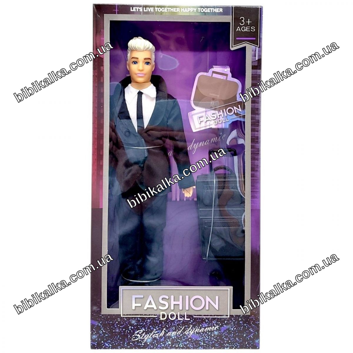 Кукла Fashion Doll парень 29 см с аксессуарами в стильной одежде для сюжетных игр
