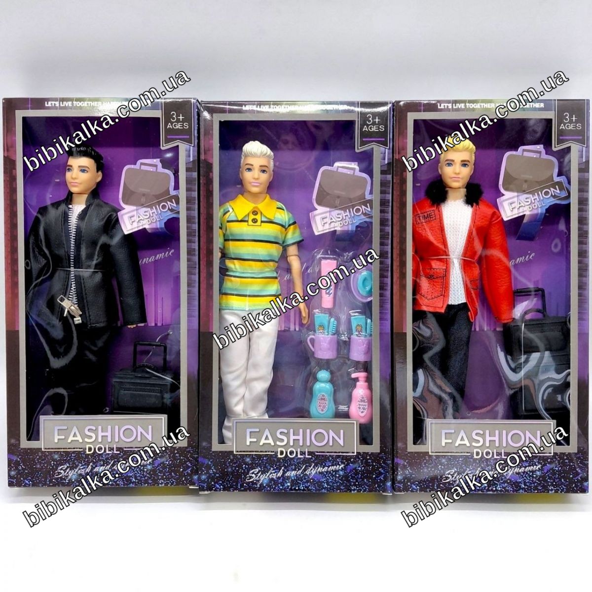 Кукла Fashion Doll парень 29 см с аксессуарами в стильной одежде для сюжетных игр