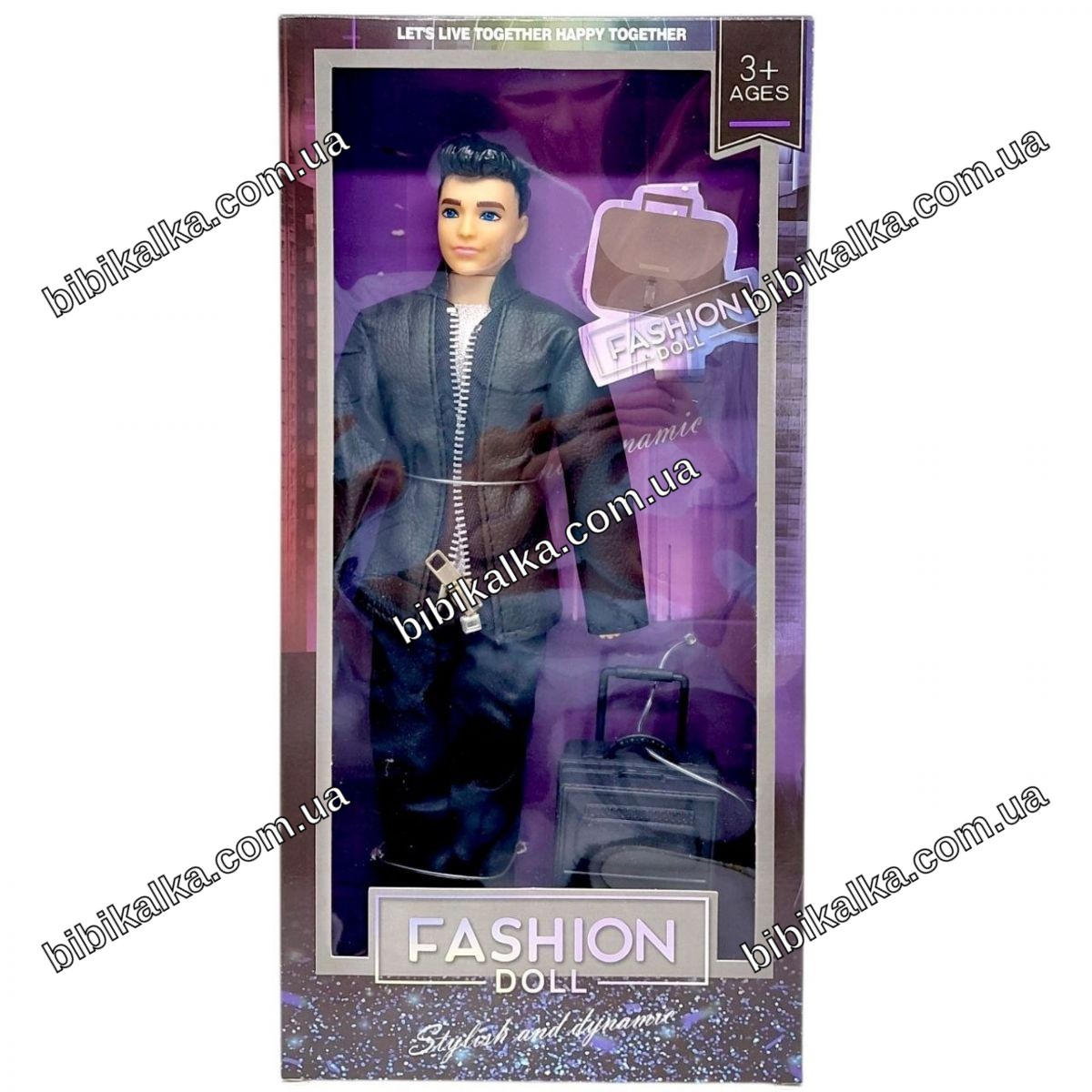 Лялька Fashion Doll хлопець 29 см з аксесуарами та стильним одягом для сюжетних ігор
