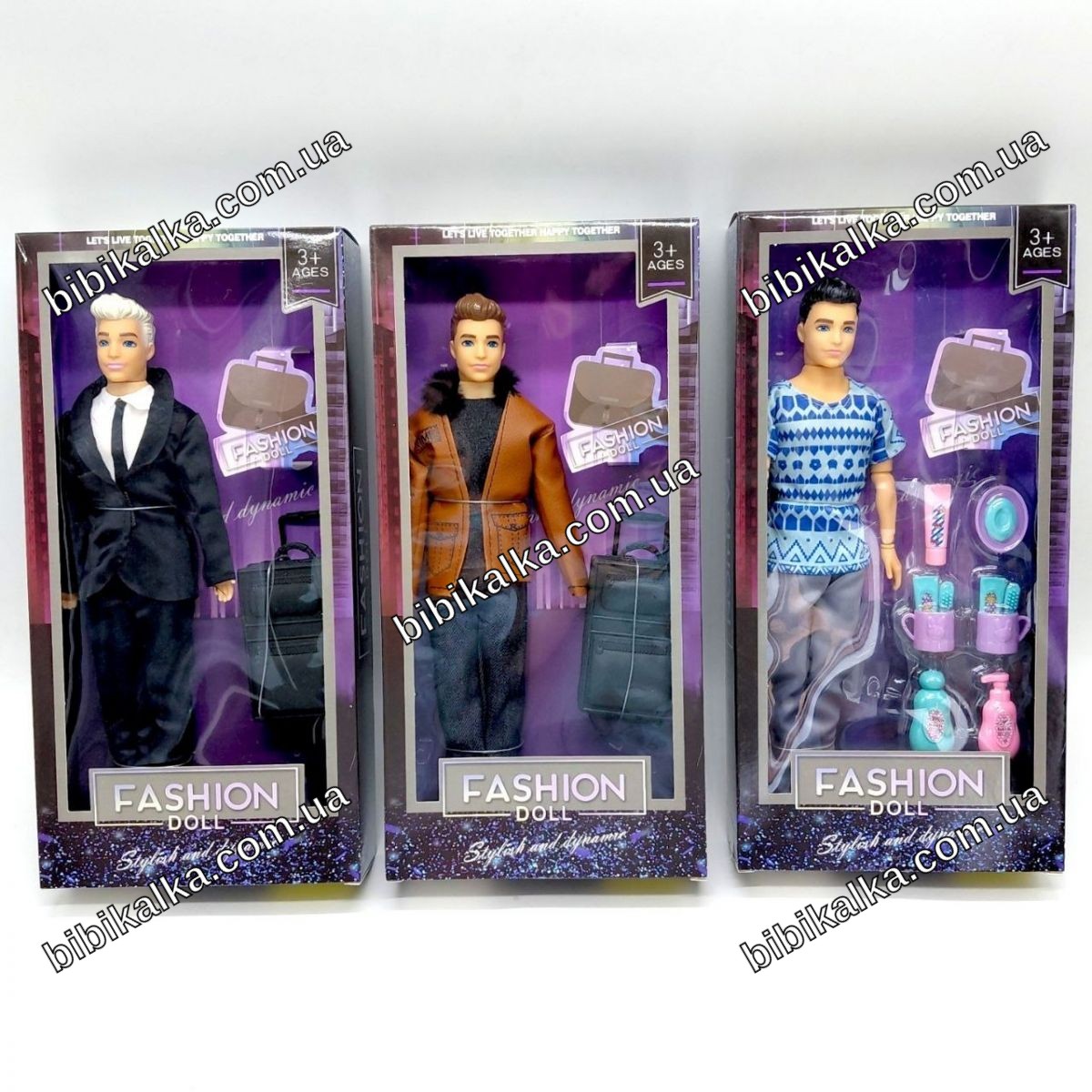 Лялька Fashion Doll хлопець 29 см з аксесуарами та стильним одягом для сюжетних ігор